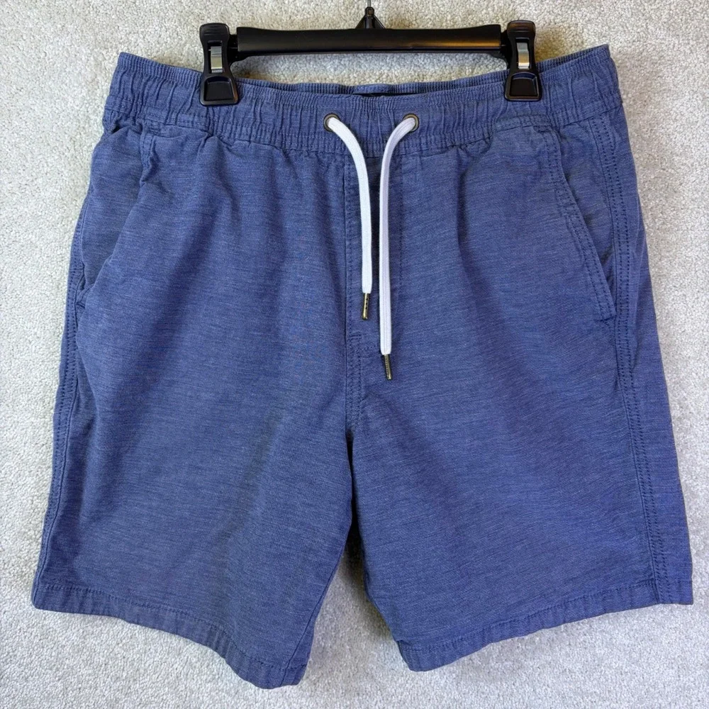 Hollister Beach Prep Jogger Shorts Mens Small Blue Epic Flex 7